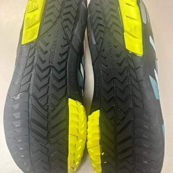 Xero Men's Blue and Neon Athletic Shoes - Picture 8 of 10